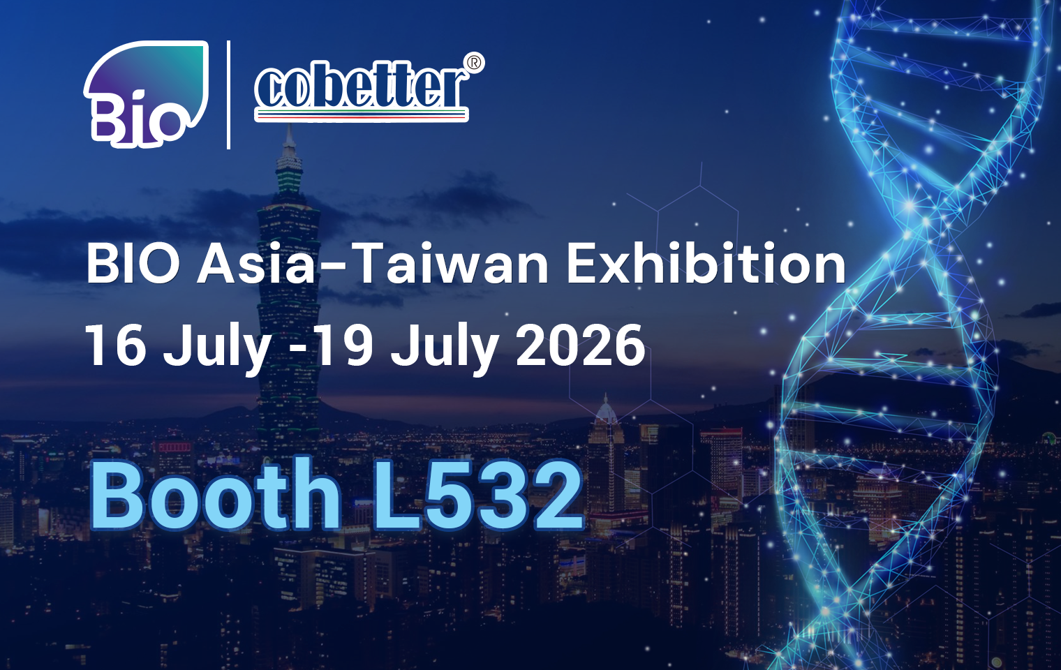 Heading to BIO Asia–Taiwan